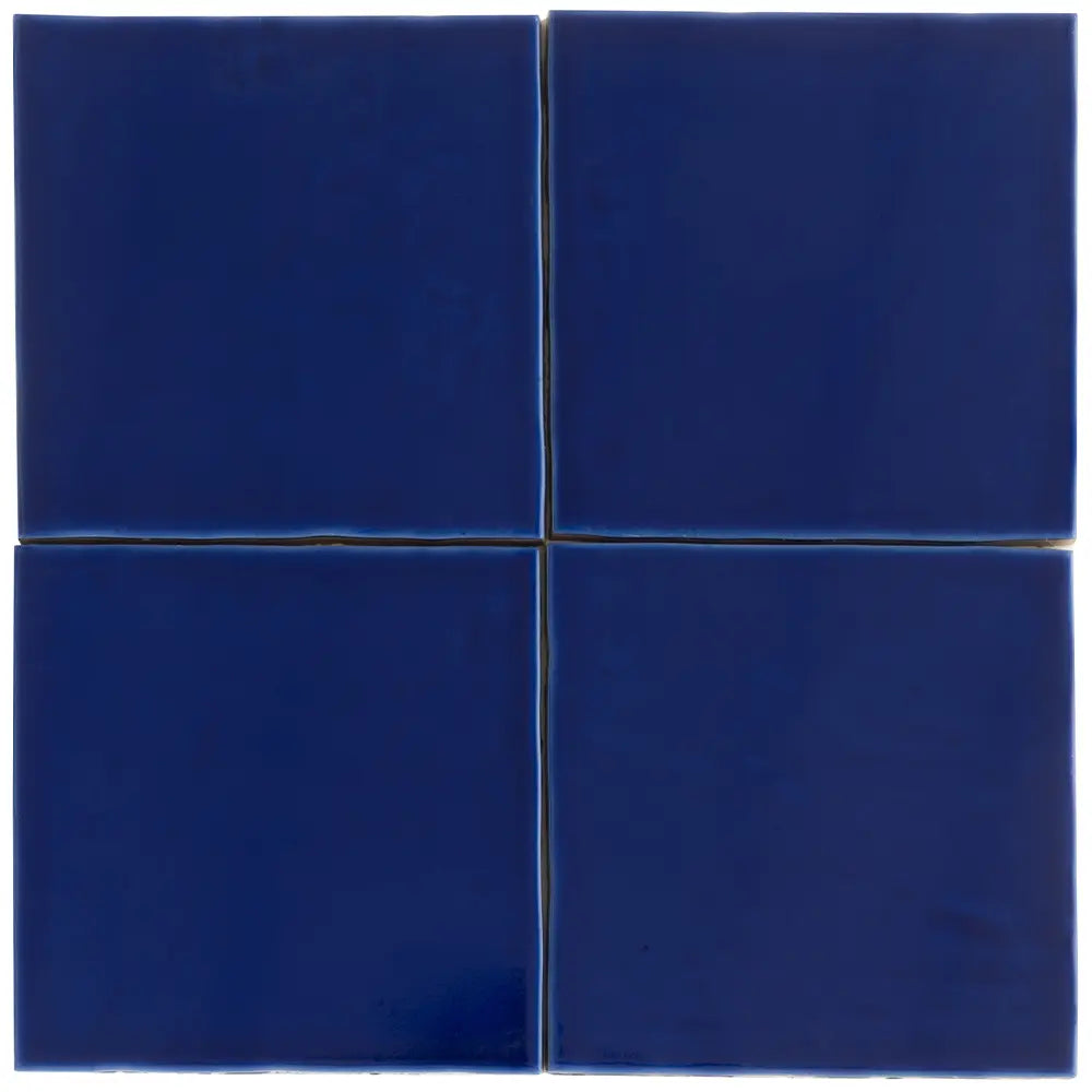 Camila Royal Blue Square 5.9x5.9 Porcelain Tile | Tile Club