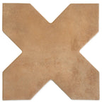 Camila Terra Cotta Cross Porcelain Tile | Tile Club