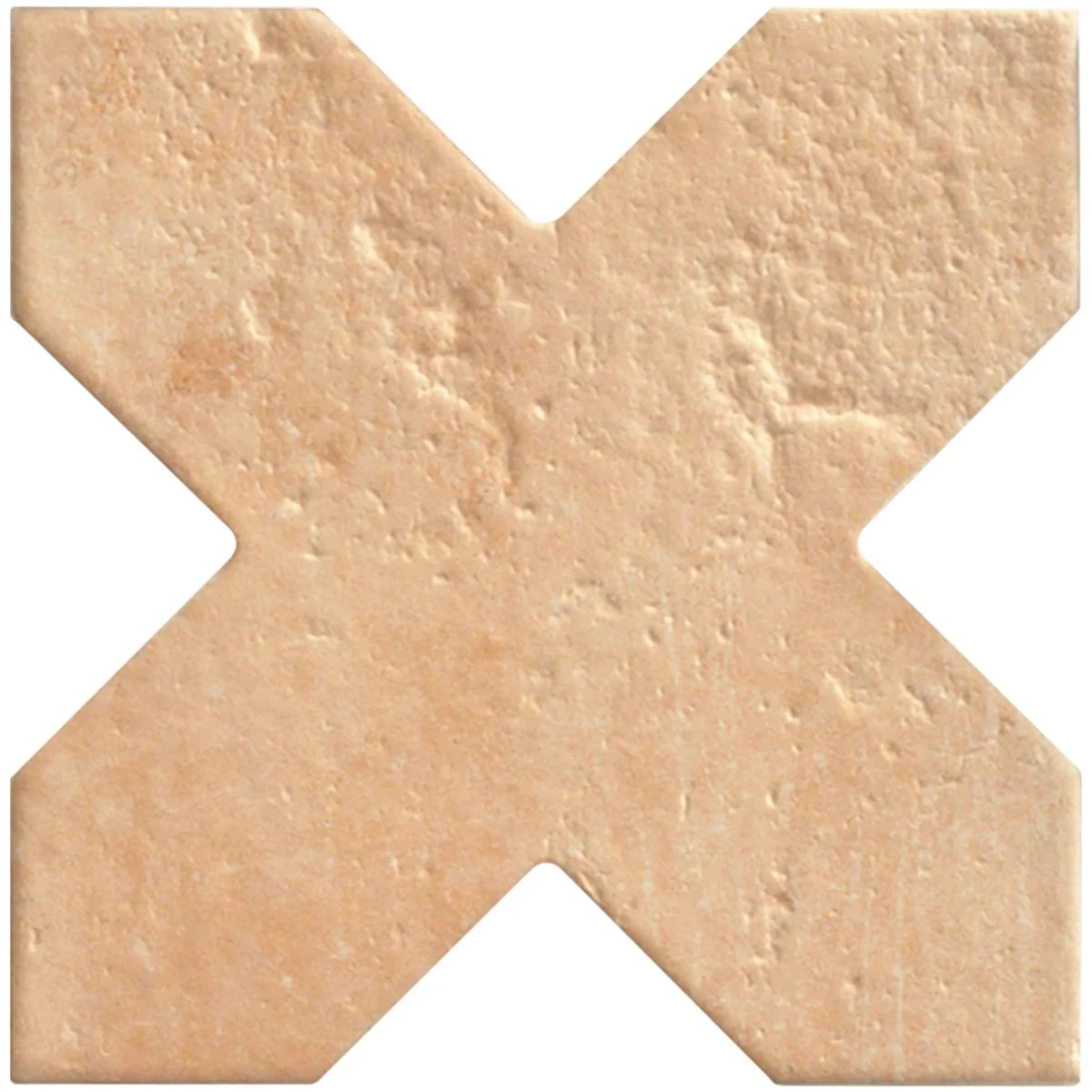 Camila Terra Cotta Cross Porcelain Tile Sample | Tile Club
