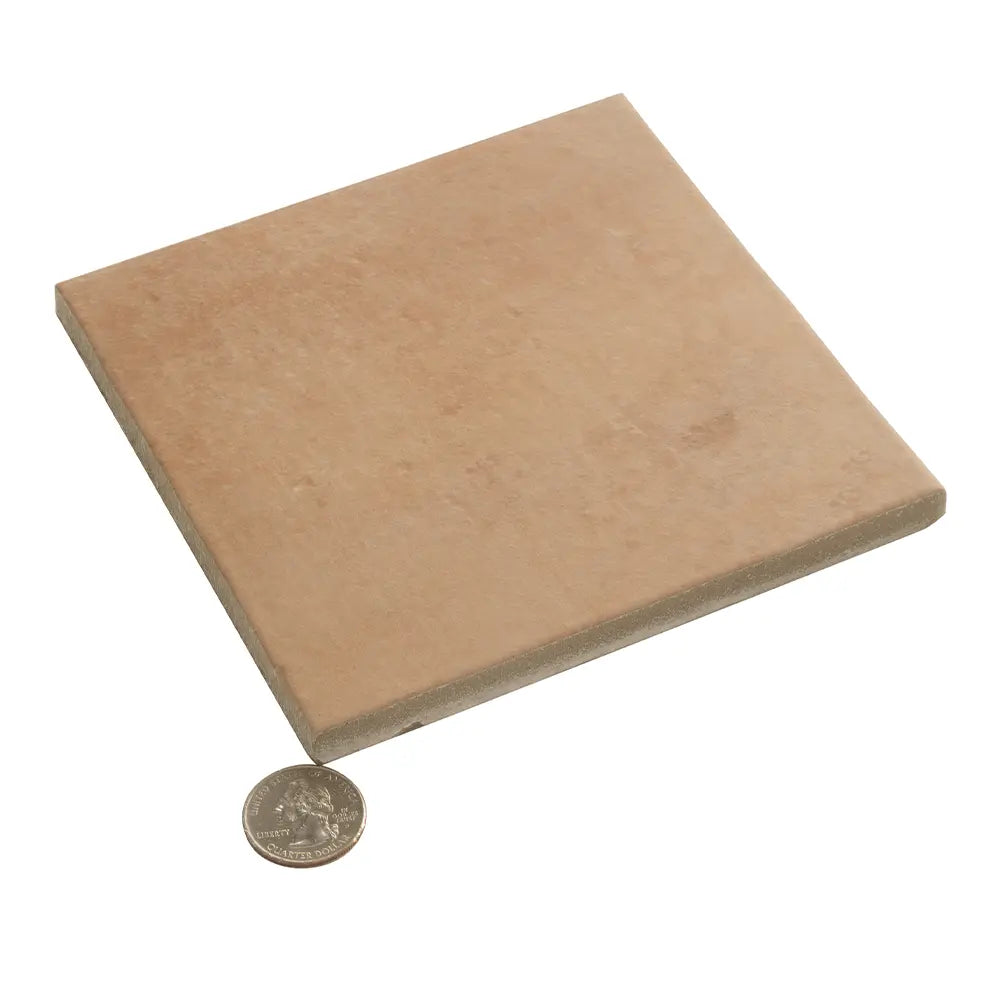 Camila Terra Cotta Square 5.9x5.9 Porcelain Tile | Tile Club