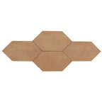 Camila Terra Cotta Hex Porcelain Tile | Tile Club