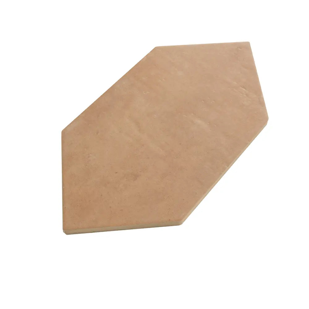 Camila Terra Cotta Hex Porcelain Tile | Tile Club