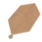 Camila Terra Cotta Hex Porcelain Tile | Tile Club