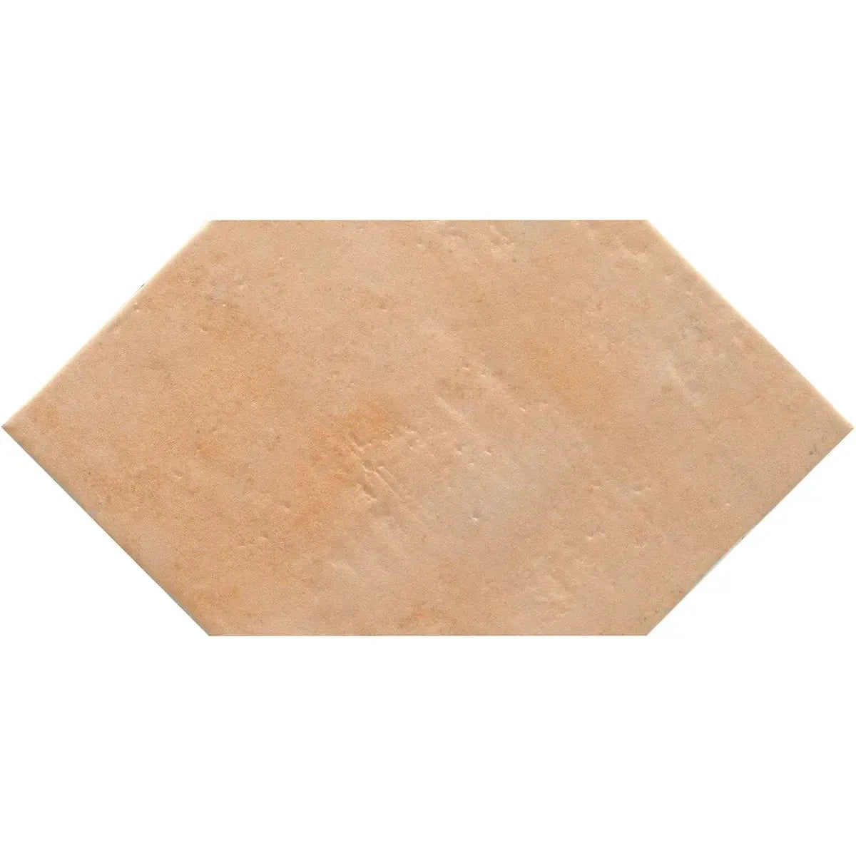 Camila Terra Cotta Hex Porcelain Tile Sample | Tile Club