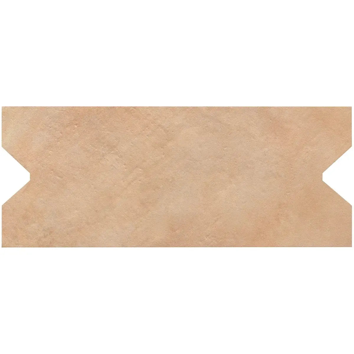 Camila Terra Cotta Notch Porcelain Tile | Tile Club