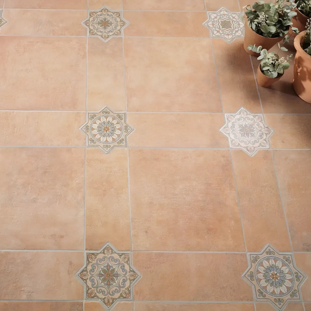 Camila Decorative Star 1 Porcelain Tile | Tile Club