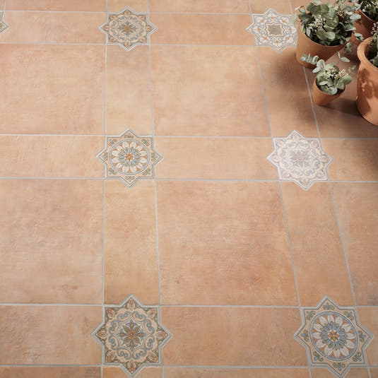 Camila Decorative Star 2 Porcelain Tile | Tile Club