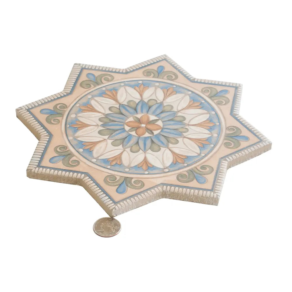 Camila Decorative Star 1 Porcelain Tile | Tile Club