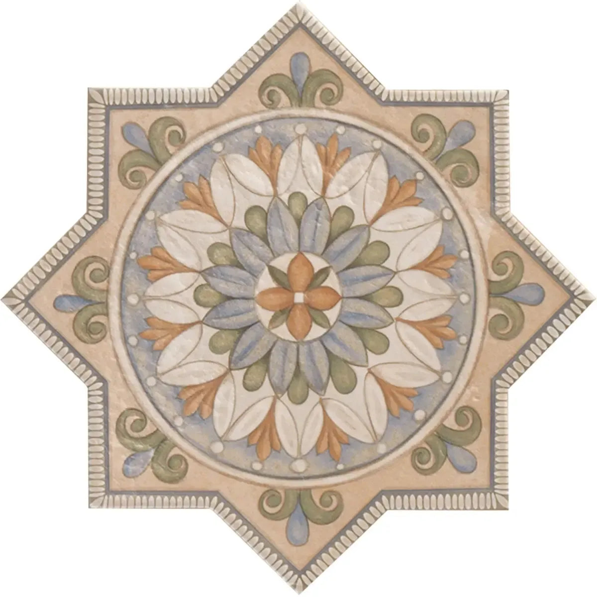Camila Decorative Star 1 Porcelain Tile | Tile Club