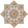 Camila Decorative Star 1 Porcelain Tile Sample