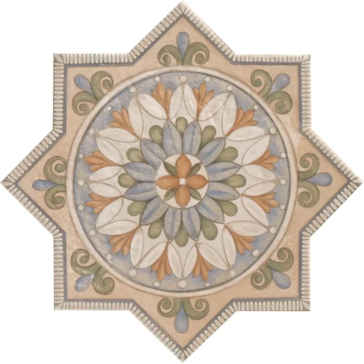 Camila Decorative Star 1 Porcelain Tile | Tile Club