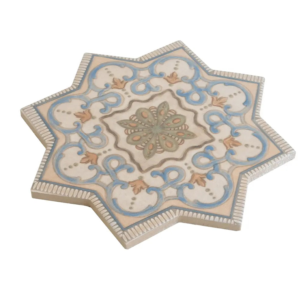 Camila Decorative Star 2 Porcelain Tile | Tile Club