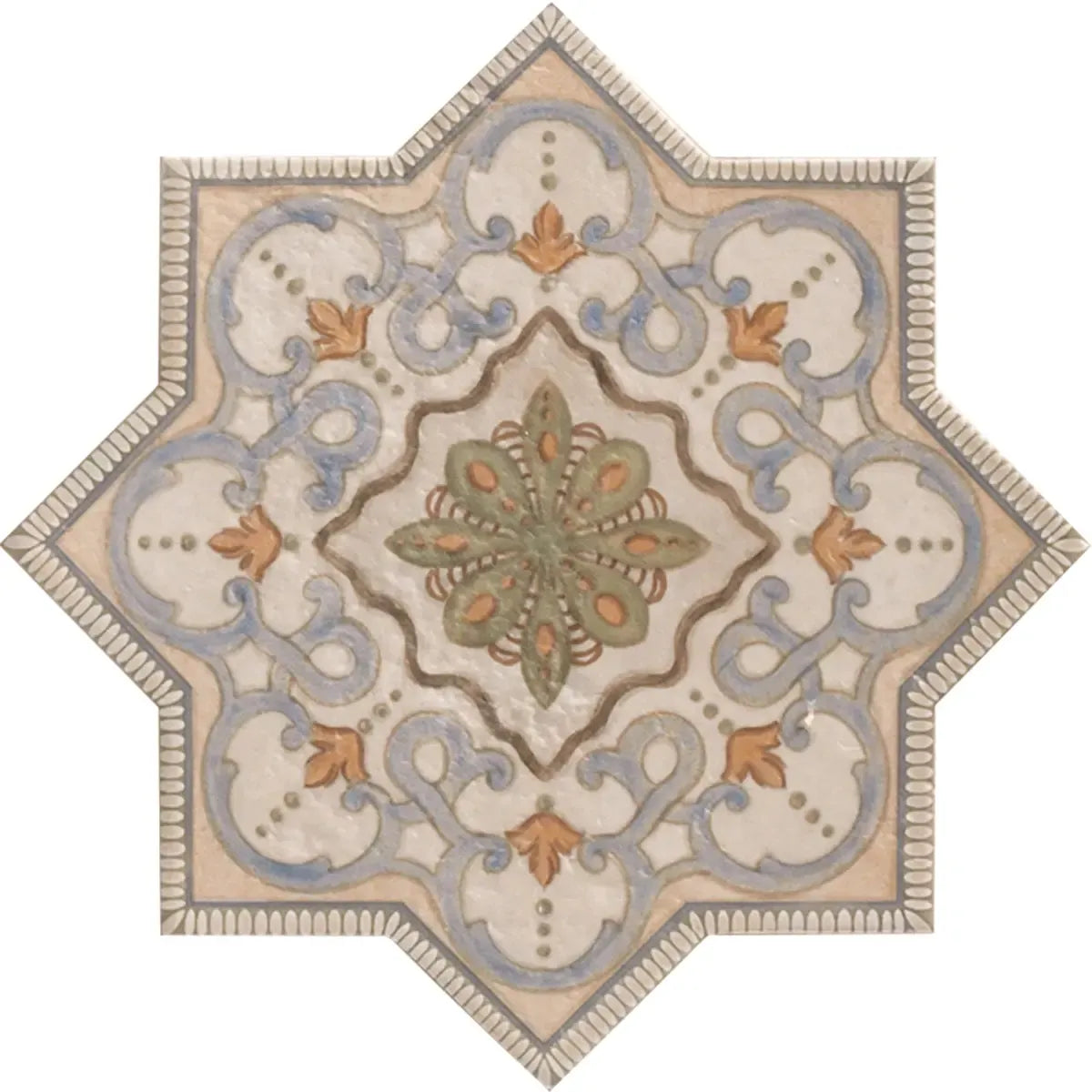 Camila Decorative Star 2 Porcelain Tile | Tile Club