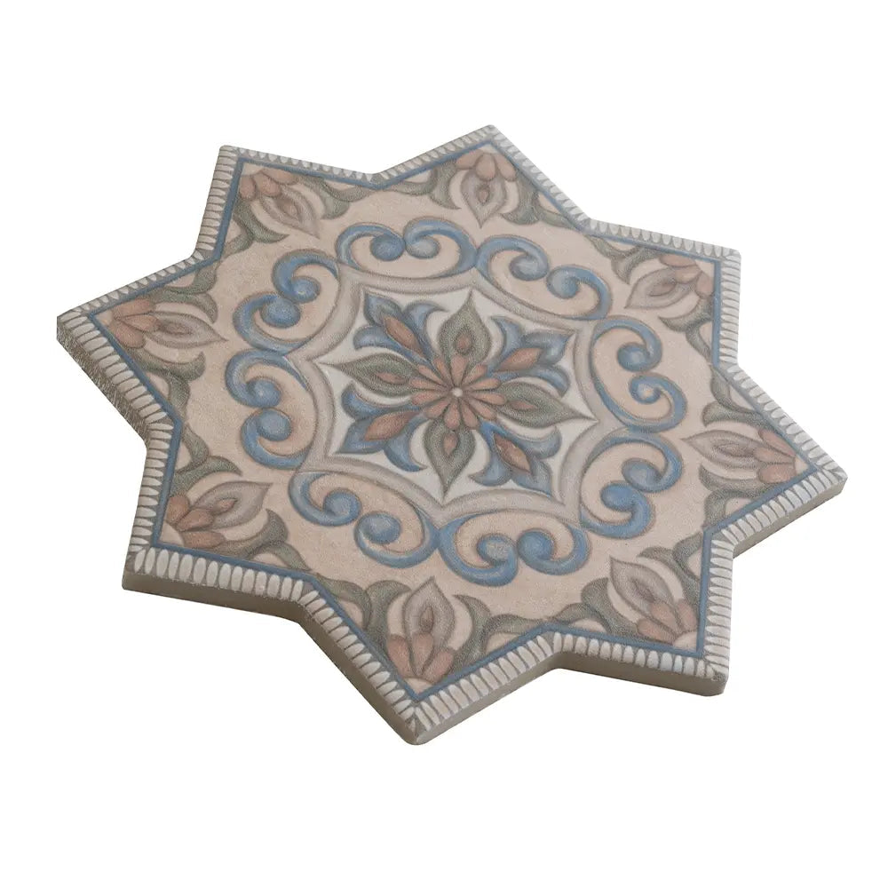 Camila Decorative Star 3 Porcelain Tile | Tile Club