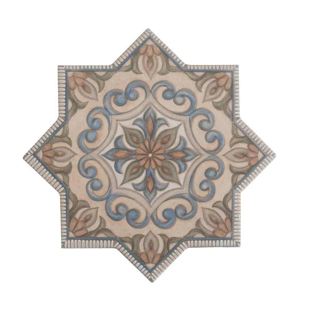 Camila Decorative Star 3 Porcelain Tile | Tile Club