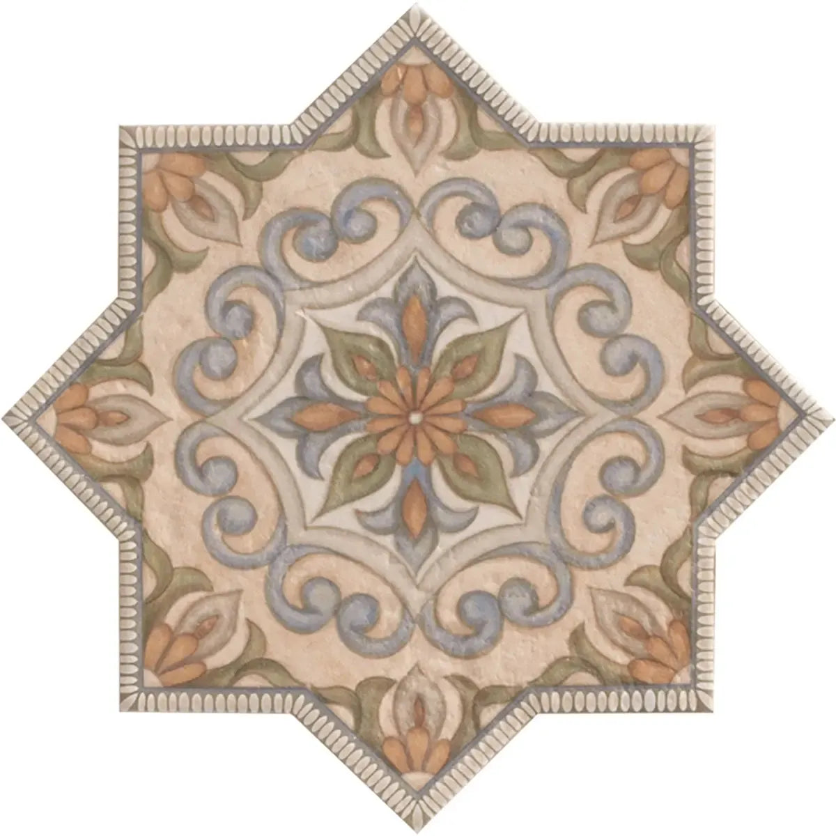 Camila Decorative Star 3 Porcelain Tile | Tile Club