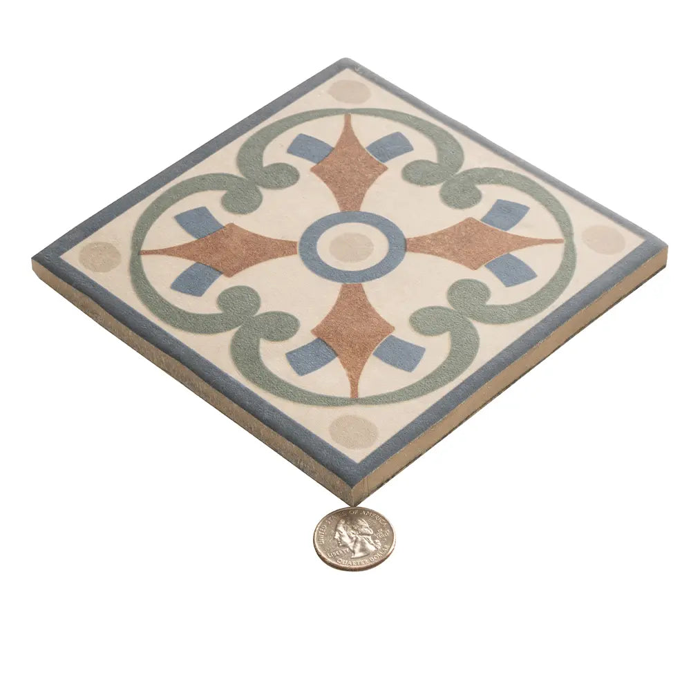 Camila Quattro Square Porcelain Tile