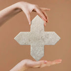 Camila Stone Gray Cross Tile