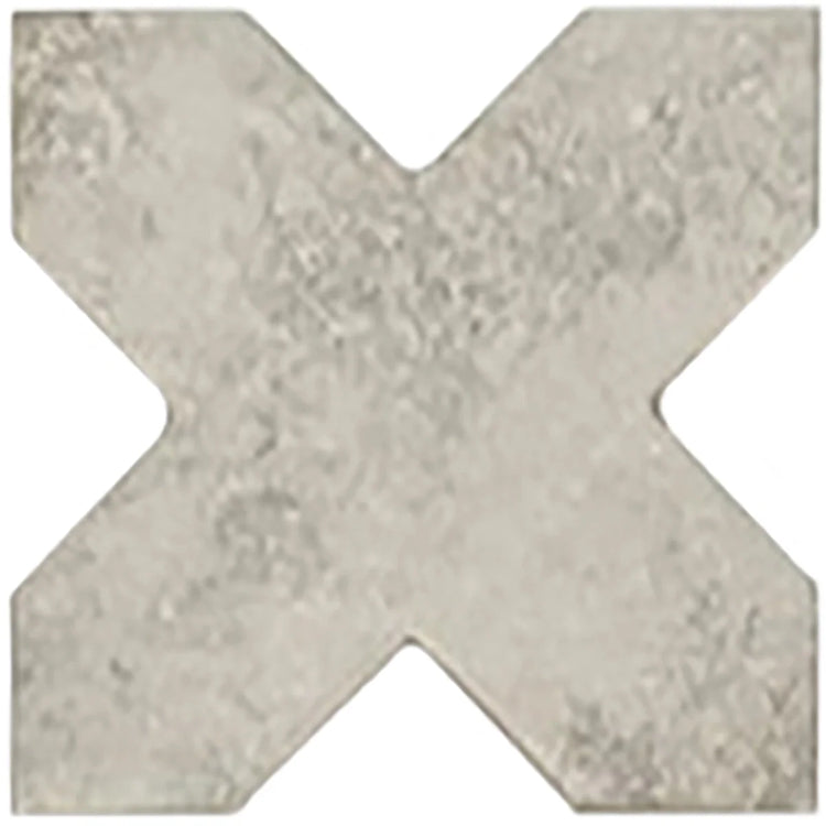 Camila Stone Gray Cross Porcelain Tile Sample | Tile Club