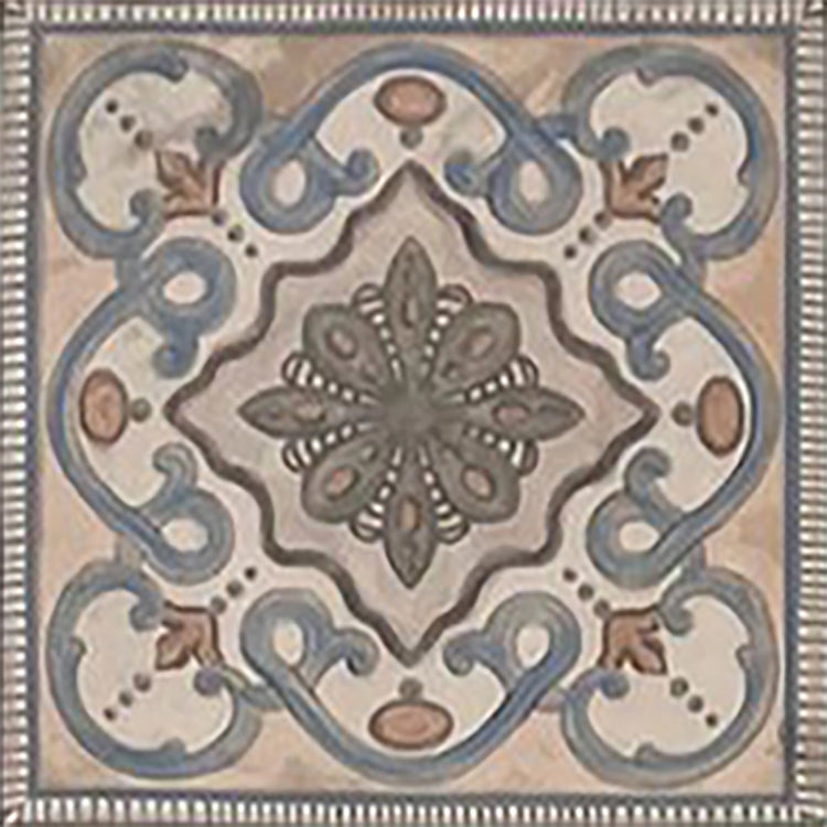 Camila Scrollwork Square Porcelain Tile | Tile Club