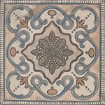 Camila Scrollwork Square Porcelain Tile | Tile Club