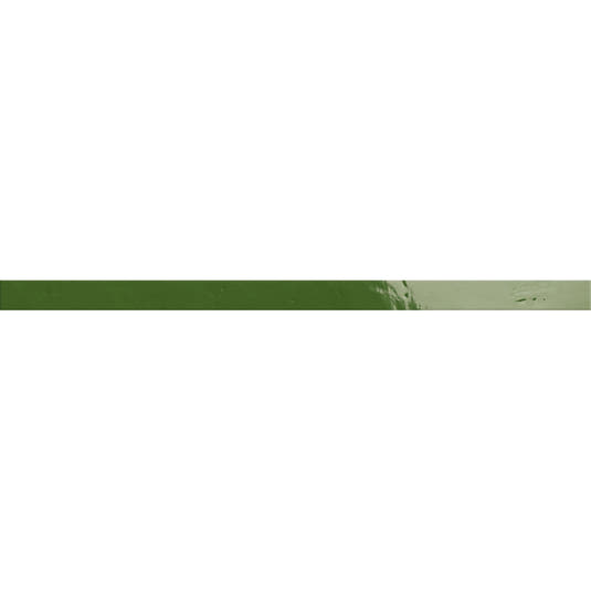 Camila Green Porcelain Bullnose Tile Trim | Tile Club