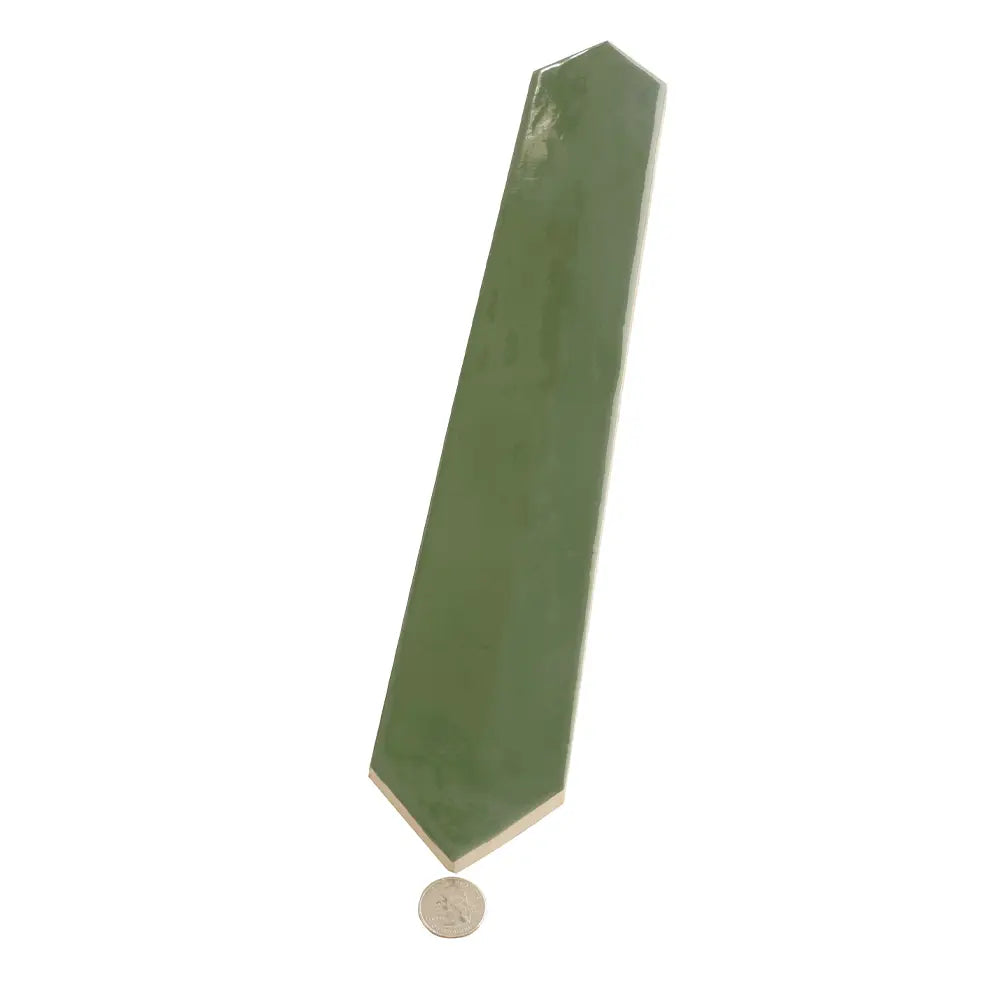 Camila Green Picket Porcelain Tile | Tile Club