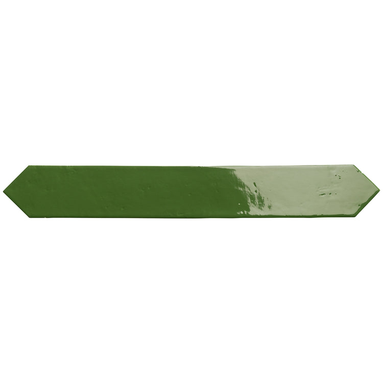 Camila Green Picket Porcelain Tile | Tile Club