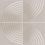 Sonus Ripple Clay 3D Tile | Tile Club