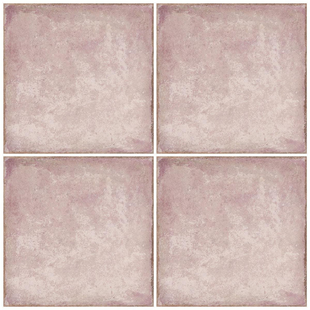 Ursa Pink Square 7.87x7.87 Porcelain Tile