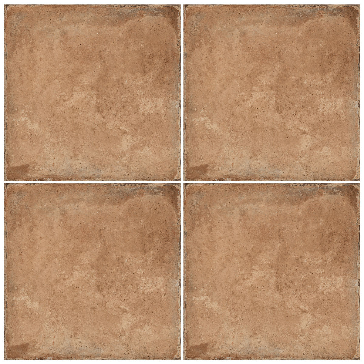 Ursa Terracotta Square 7.87x7.87 Porcelain Tile | Spanish Tile for