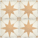 Ursa Terracotta Star 7.87 x 7.87 Porcelain Tile | Tile Club
