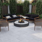 Varana Gris Stone Look Gray Porcelain Tile | Tile Club