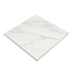 Boldara Bianco Marble Look Porcelain Tile 12x12 | Tile Club