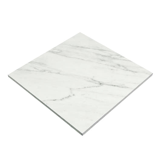 Boldara Bianco Marble Look Porcelain Tile 12x12 | Tile Club