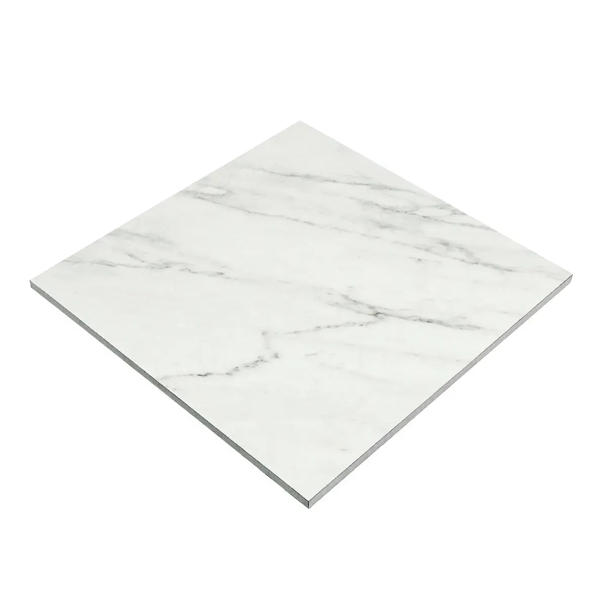 Boldara Bianco Marble Look Porcelain Tile 12x12 | Tile Club