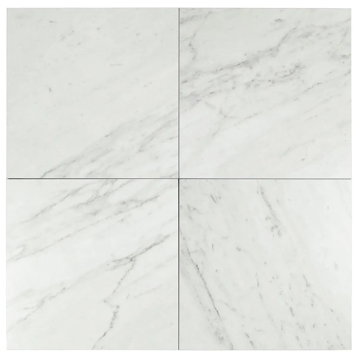 Boldara Bianco Marble Look Porcelain Tile 12x12 | Tile Club