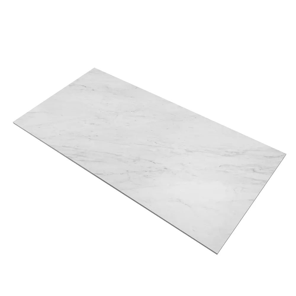 Boldara Bianco Marble Look Porcelain Tile 24x48 | Tile Club