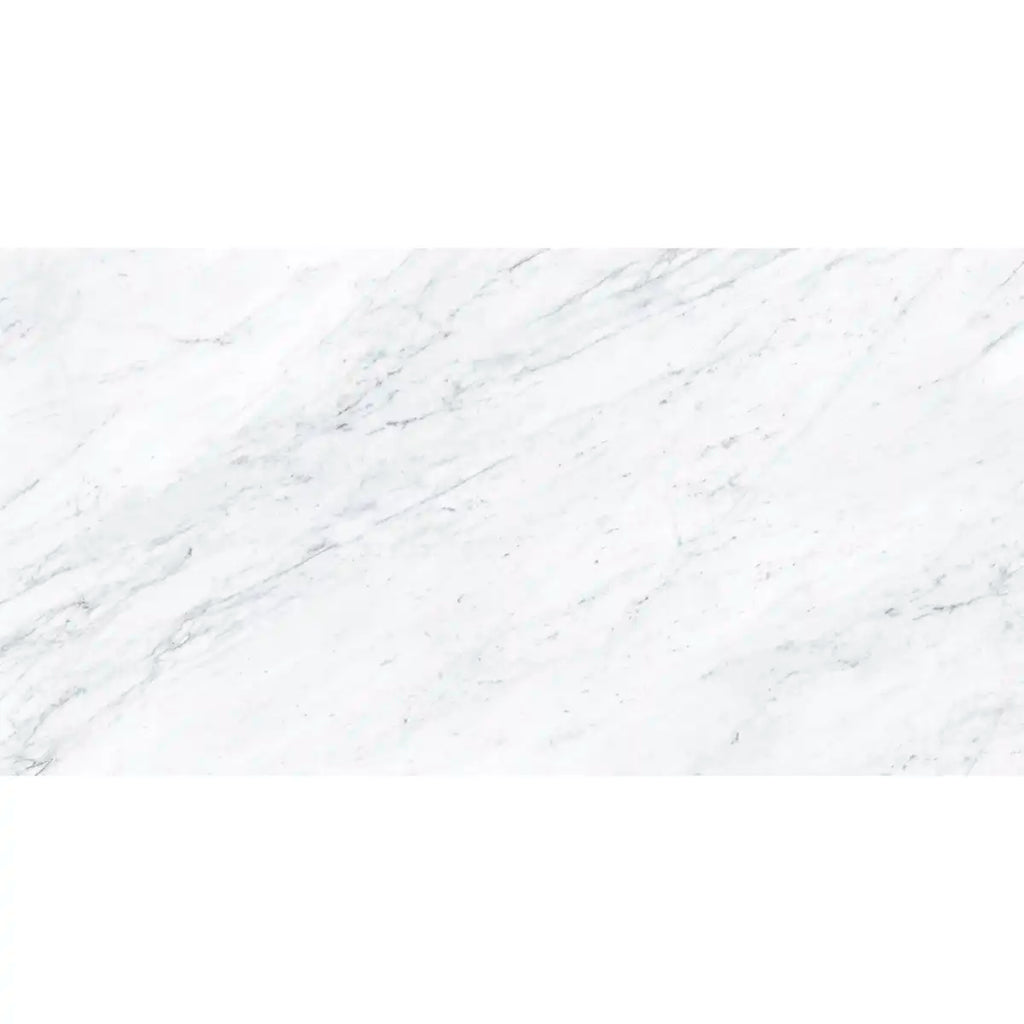 Boldara Bianco Marble Look Porcelain Tile 24x48 | Tile Club