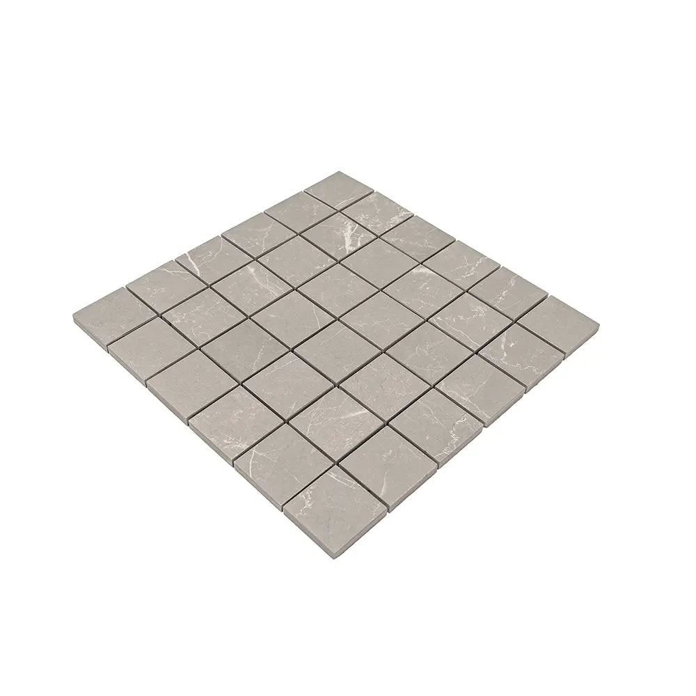 Boldara Cenere 2x2 Porcelain Mosaic Tile | Tile Club