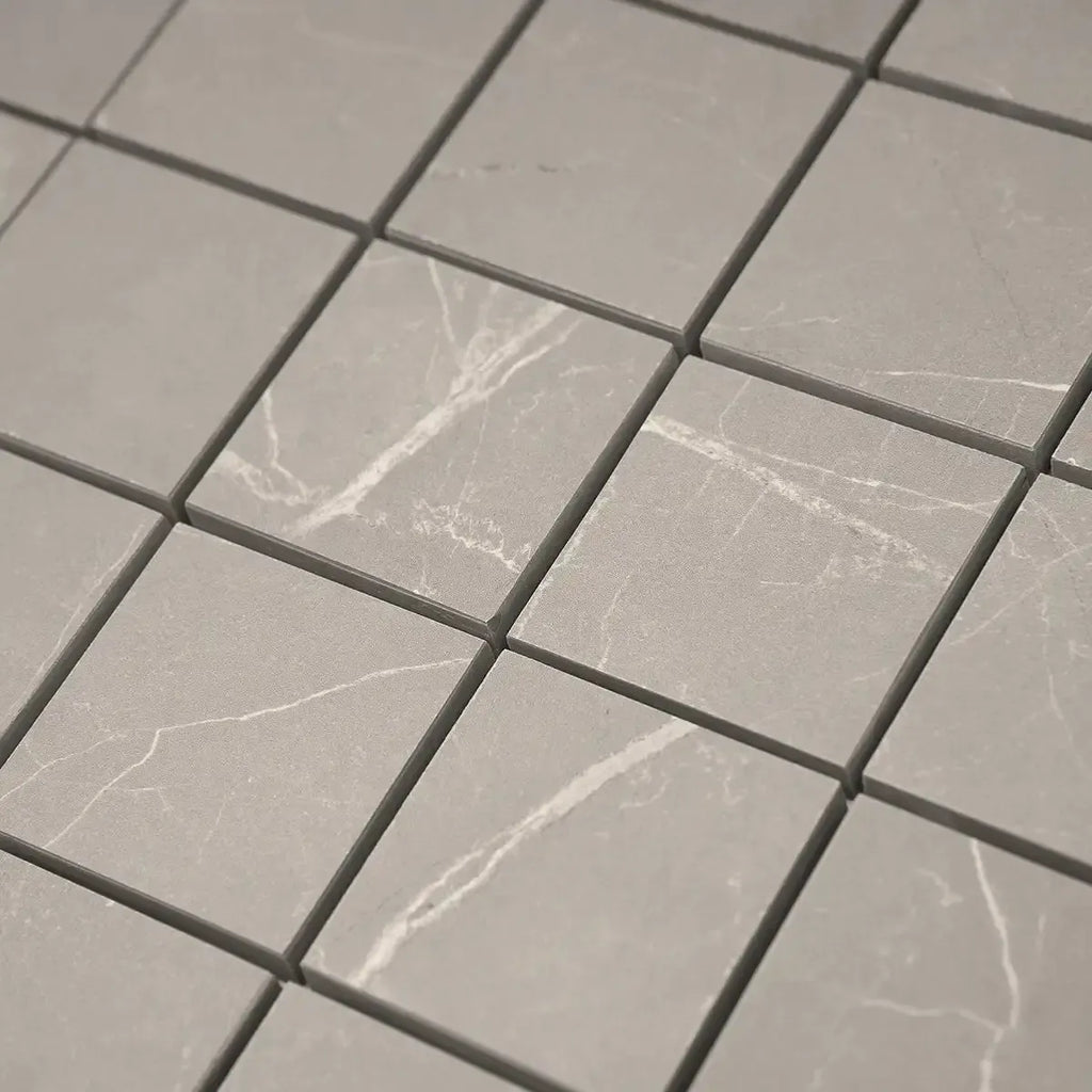 Boldara Cenere 2x2 Porcelain Mosaic Tile | Tile Club