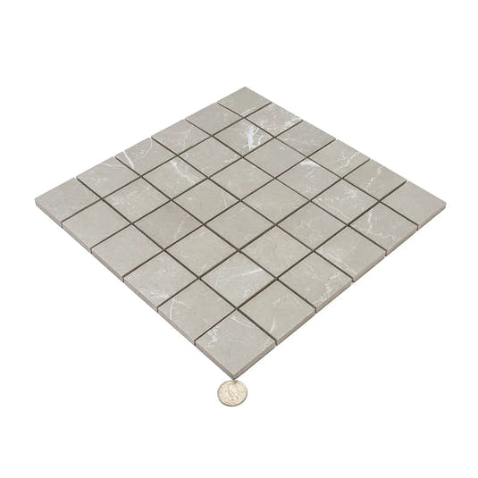 Boldara Cenere 2x2 Porcelain Mosaic Tile