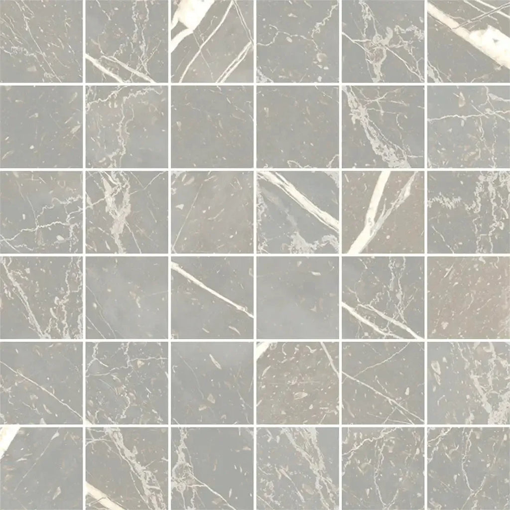 Boldara Cenere 2x2 Porcelain Mosaic Tile | Tile Club