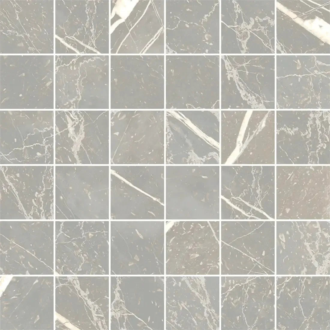 Boldara Cenere 2x2 Porcelain Mosaic Tile Sample | Tile Club