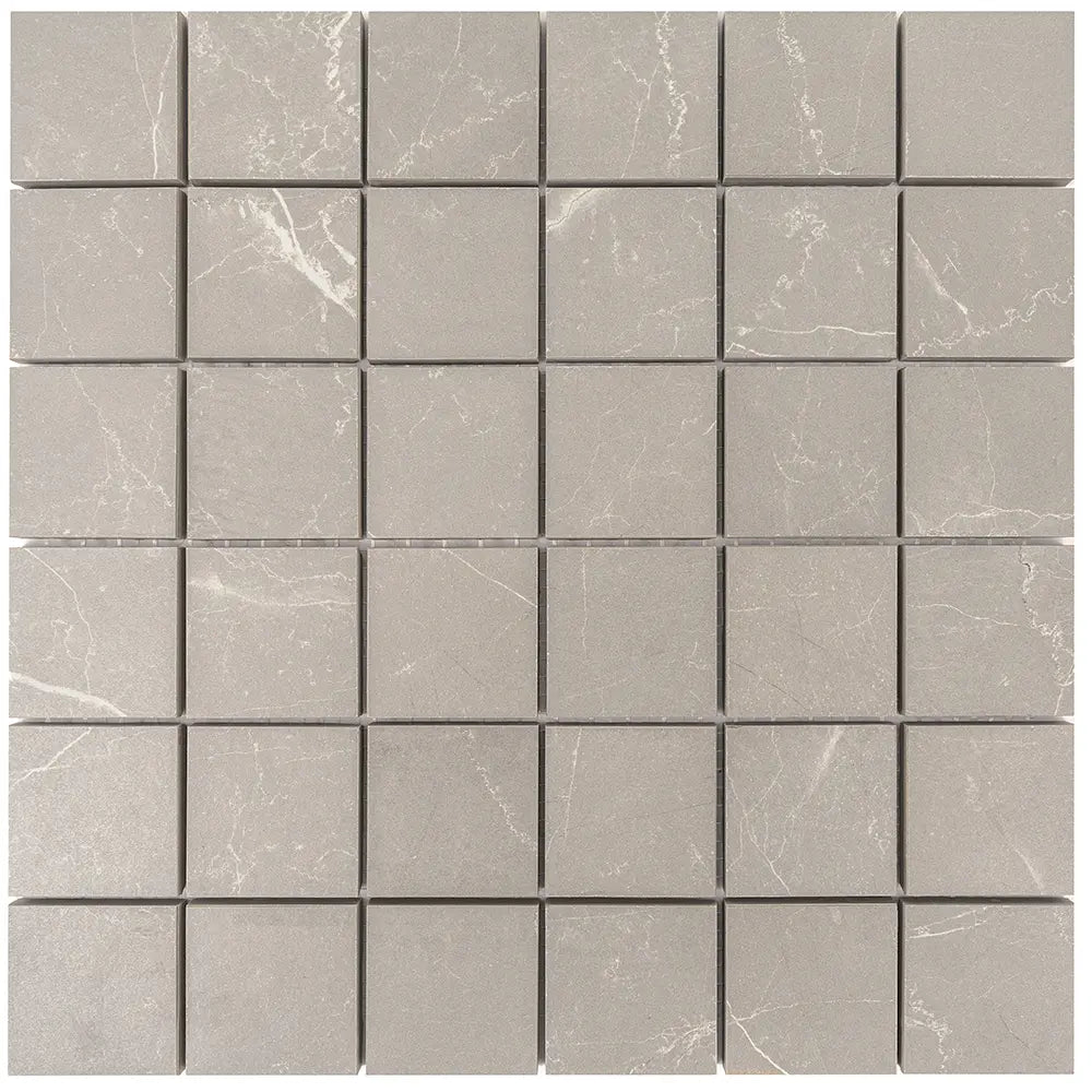 Boldara Cenere 2x2 Porcelain Mosaic Tile | Tile Club