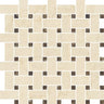 Boldara Crema Basket Weave Porcelain Mosaic Tile