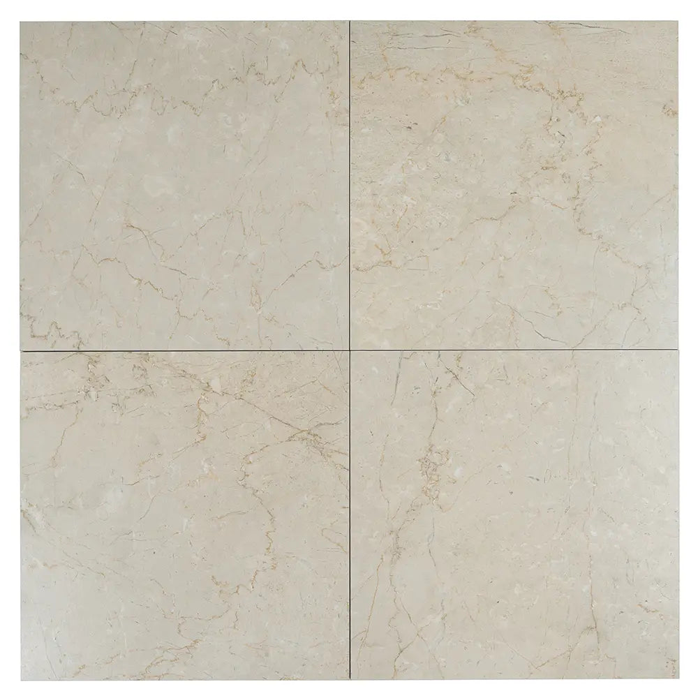 Boldara Crema Marble Look Porcelain Tile 12x12 | Tile Club