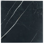 Boldara Nero Marble Look Porcelain Tile 12x12 | Tile Club