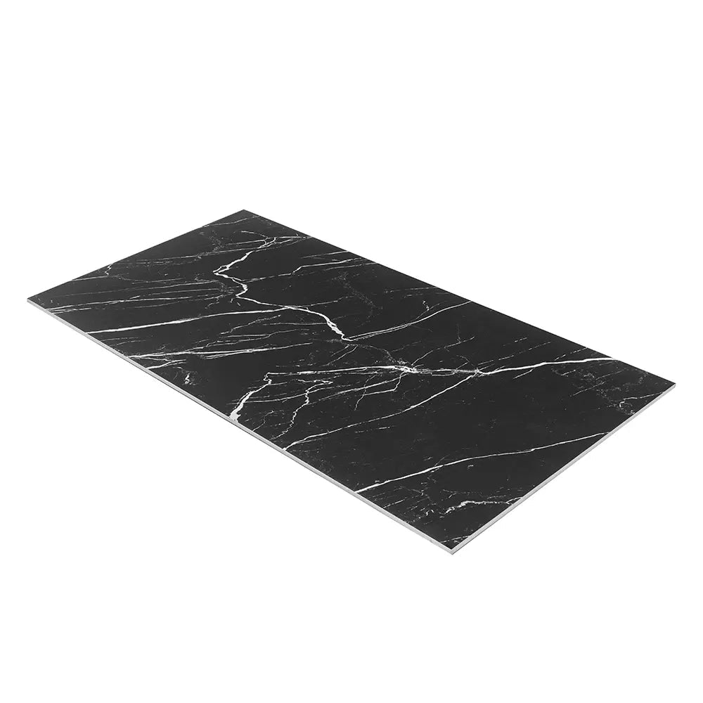 Boldara Nero Marble Look Porcelain Tile 24x48 | Tile Club
