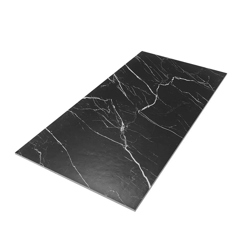 Boldara Nero Marble Look Porcelain Tile 24x48 | Tile Club